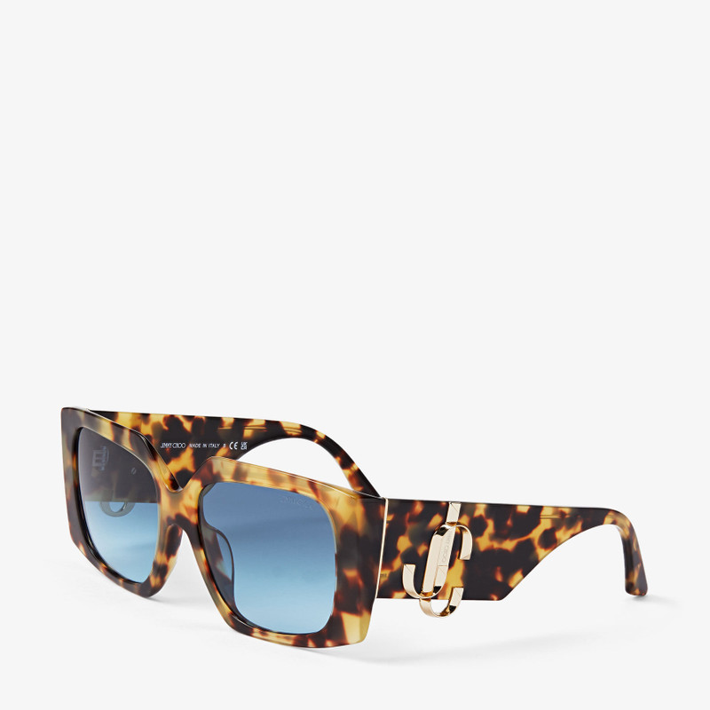 JIMMY CHOO Ariana
Yellow Havana Square Frame Sunglasses outlook
