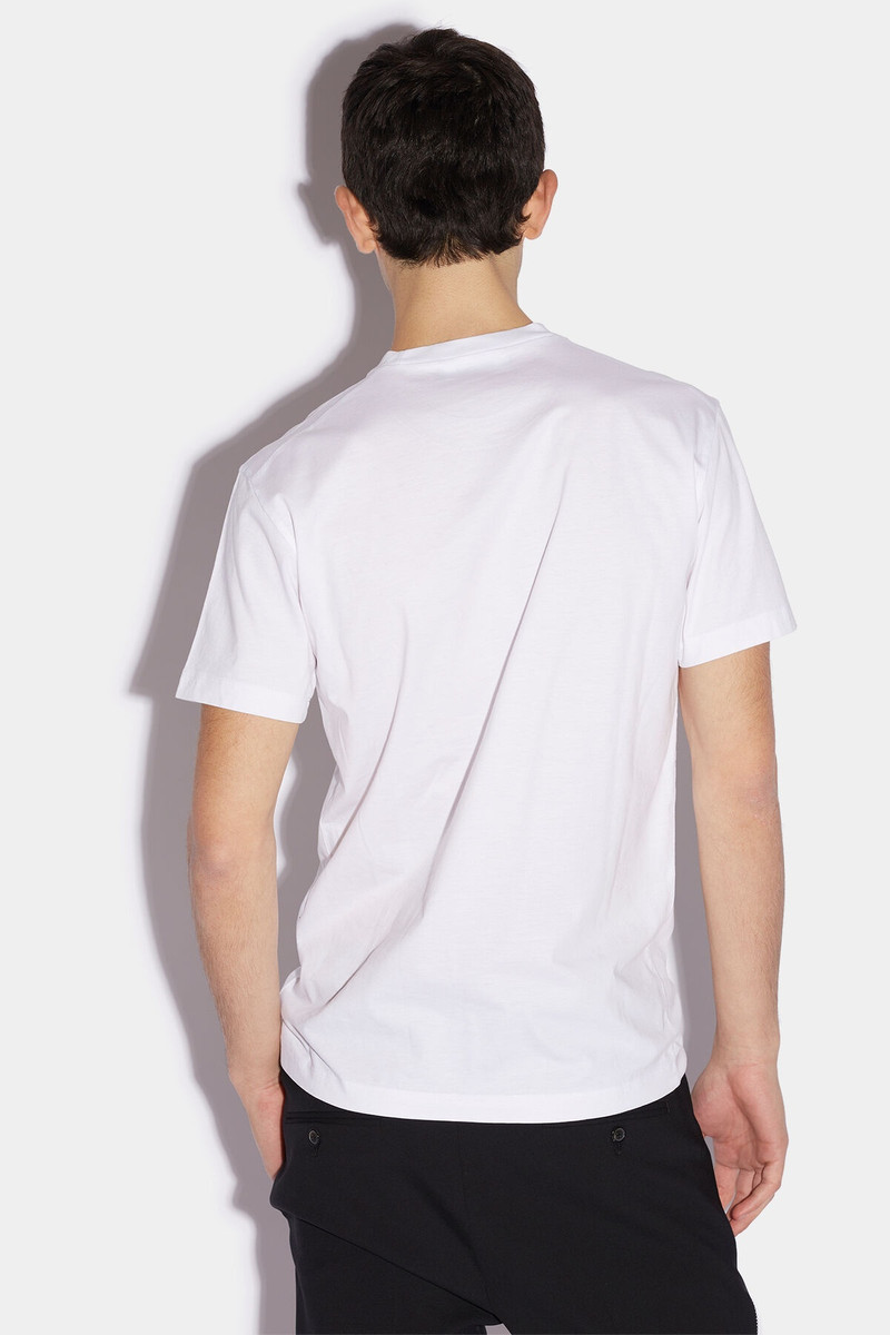 DSQUARED2 IBRA BLACK ON BLACK COOL FIT T-SHIRT outlook