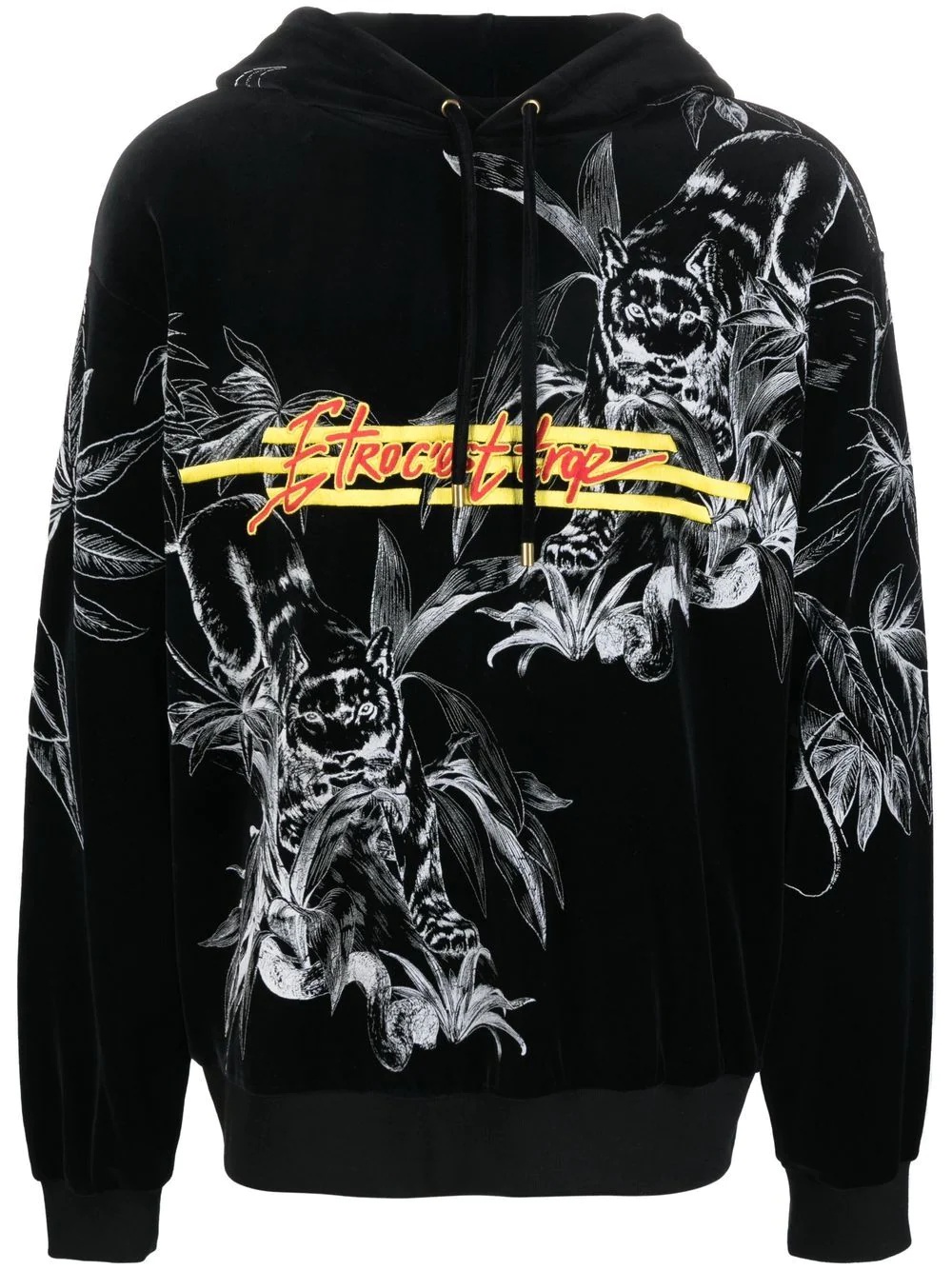 graphic-print hoodie - 1