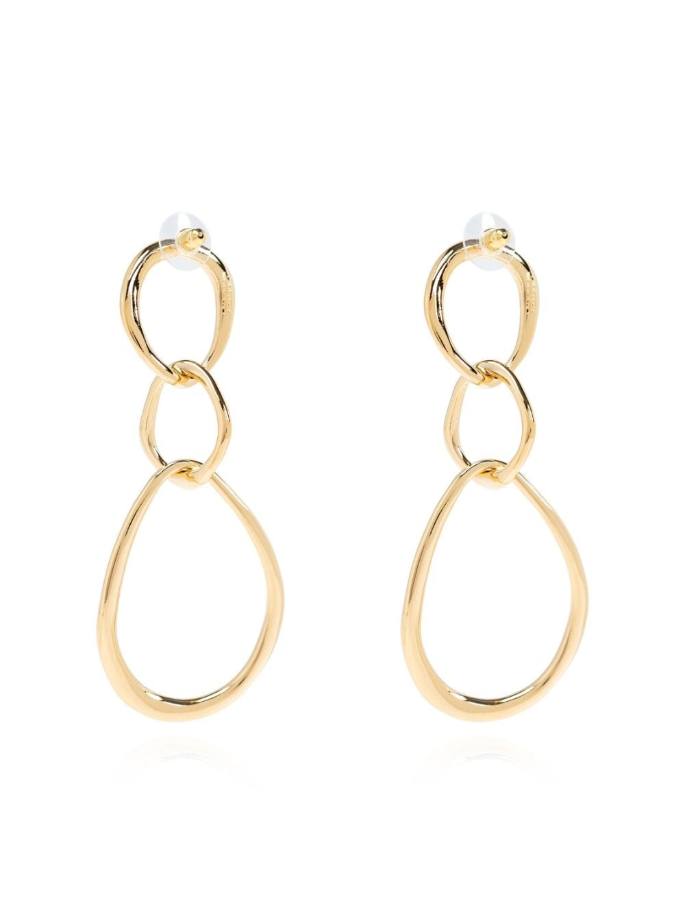 oversize pendant earrings - 3