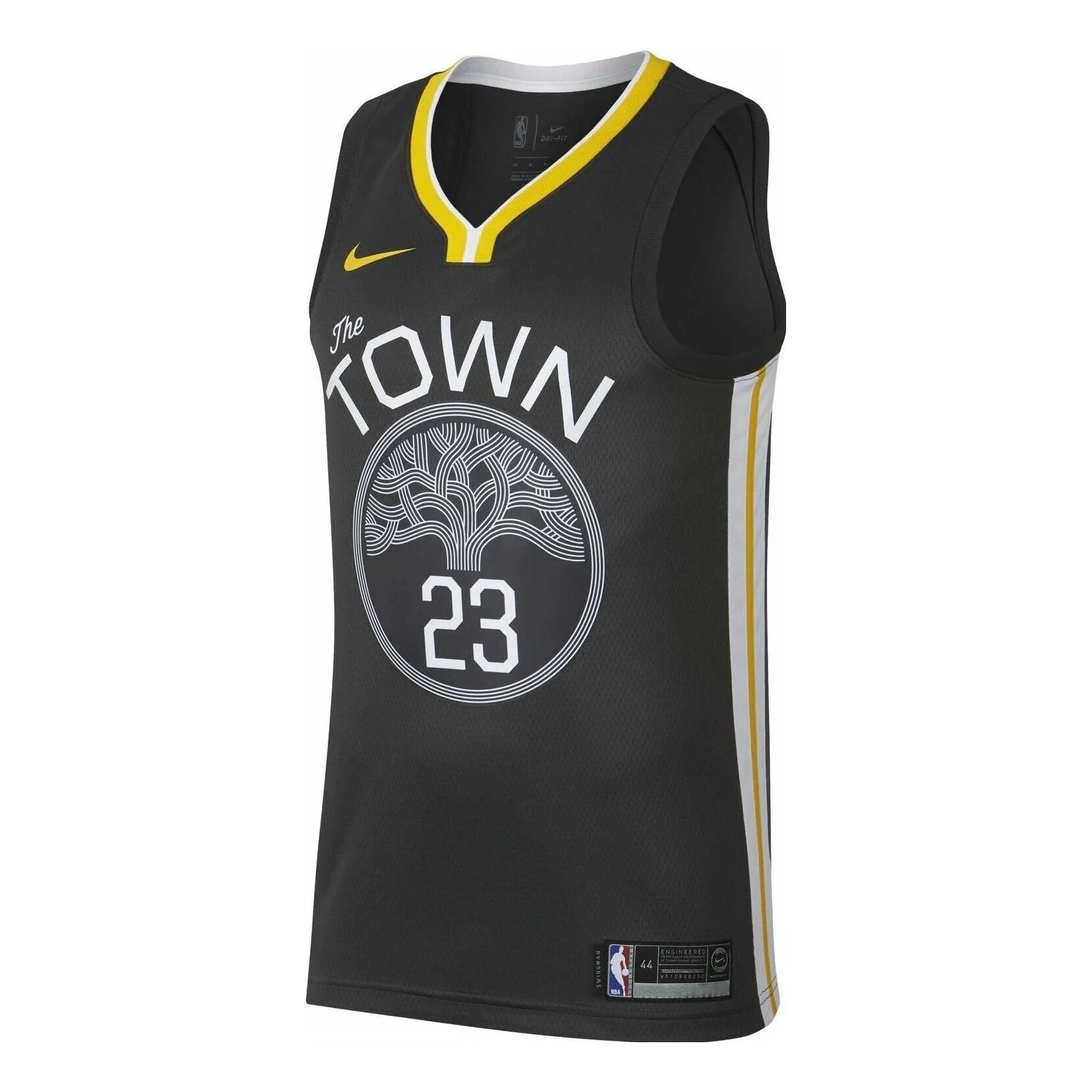 Nike NBA Golden State Warriors Draymond Green Swingman Jersey 'Black' 877205-064 - 1