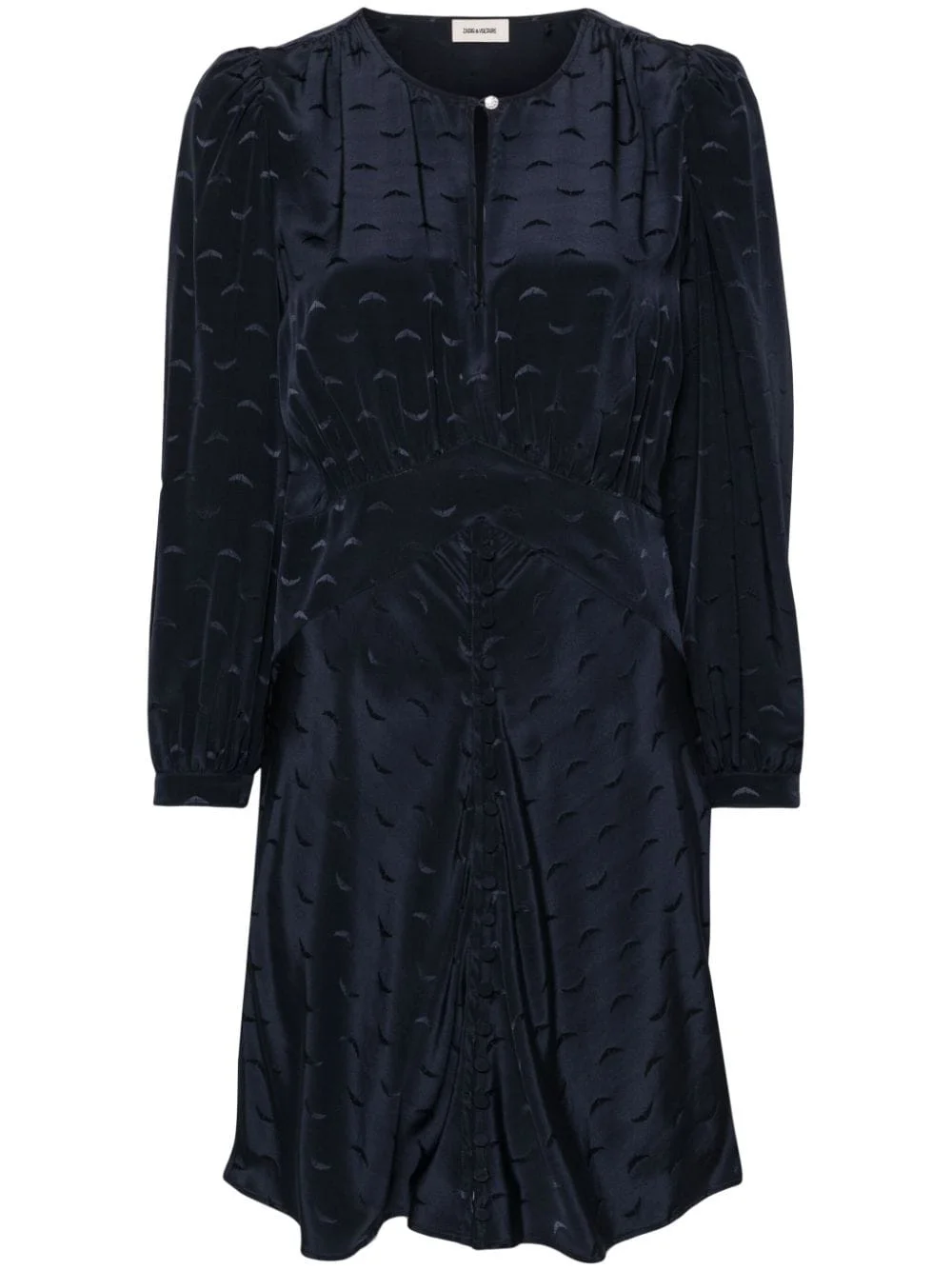 Rhodri wings-jacquard dress - 1
