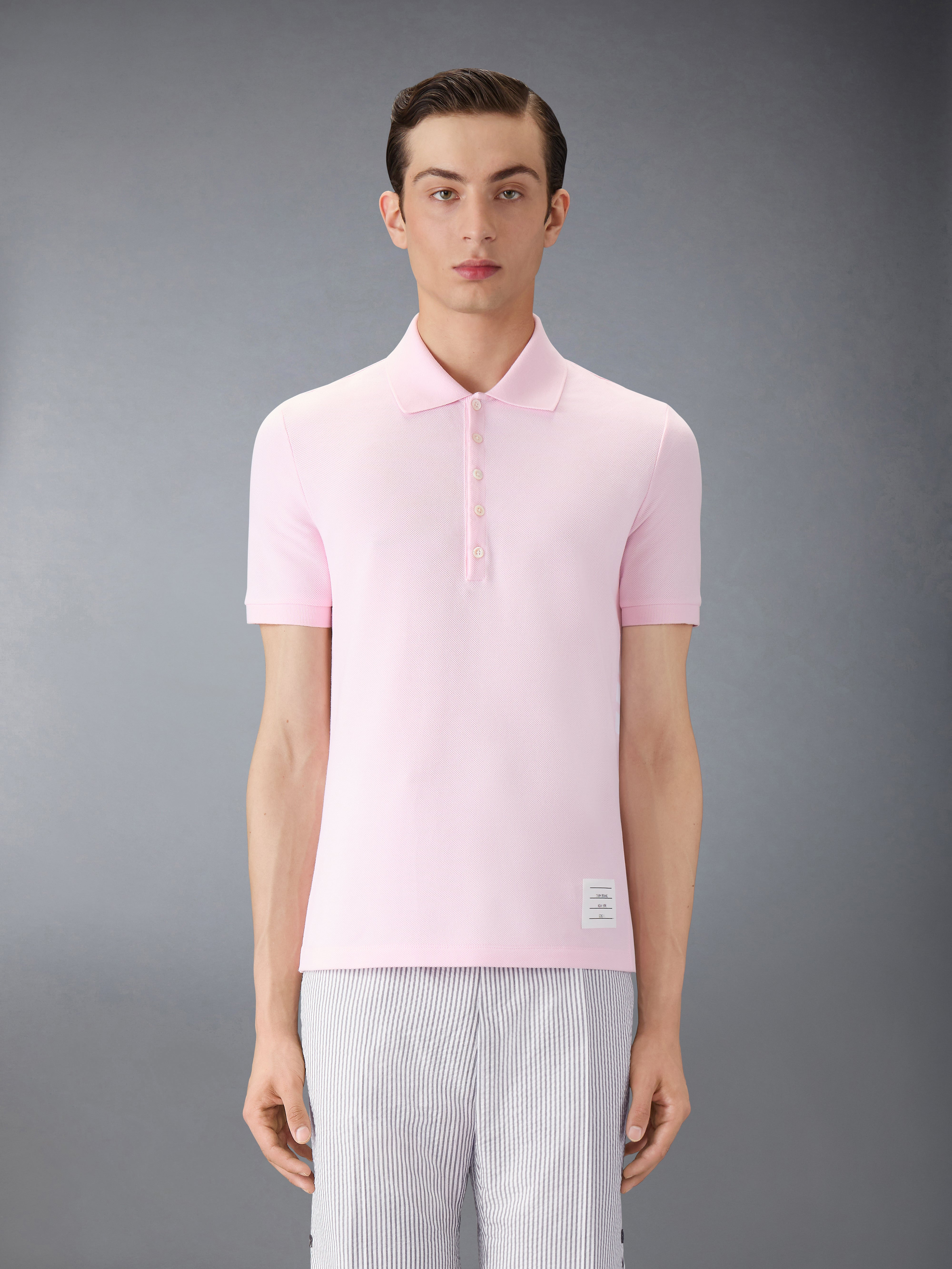 Classic Pique 4-Bar Short Sleeve Polo - 2