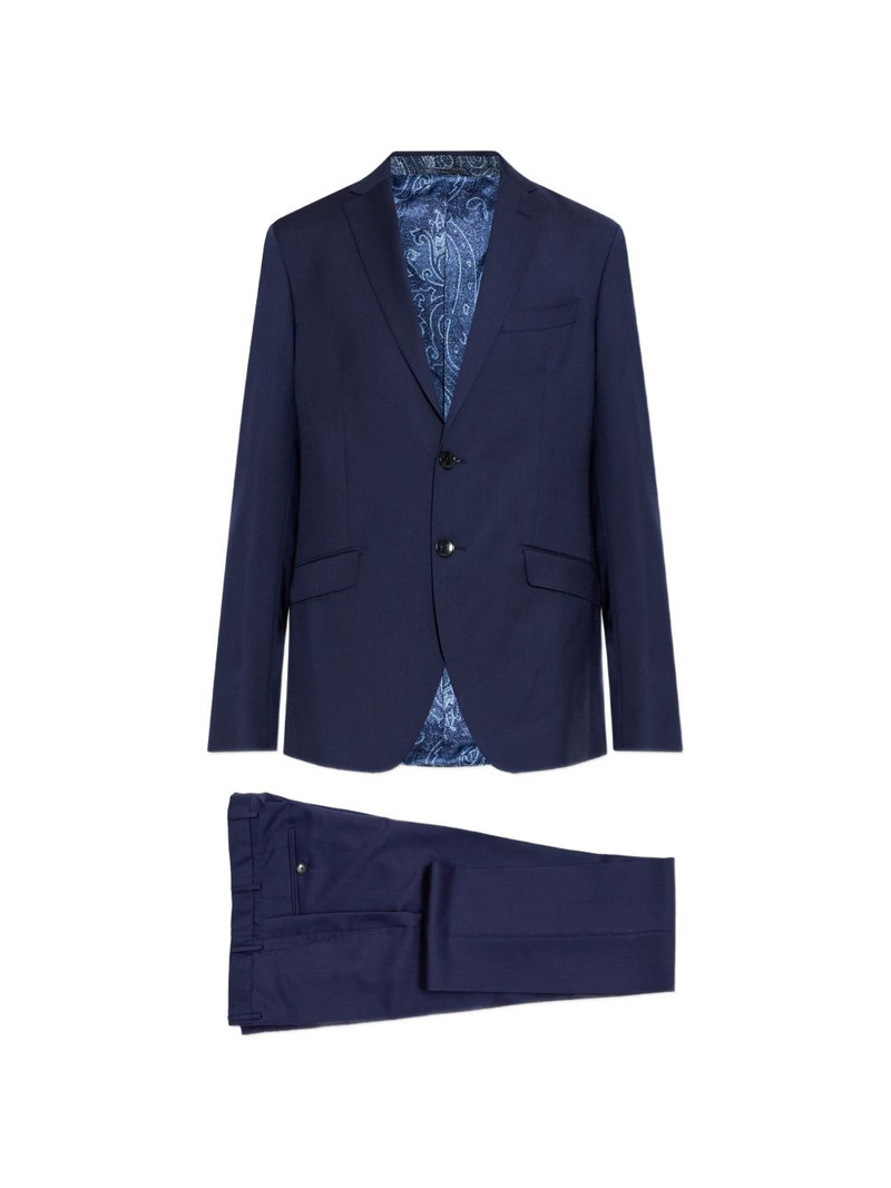 single-breasted wool suit 1