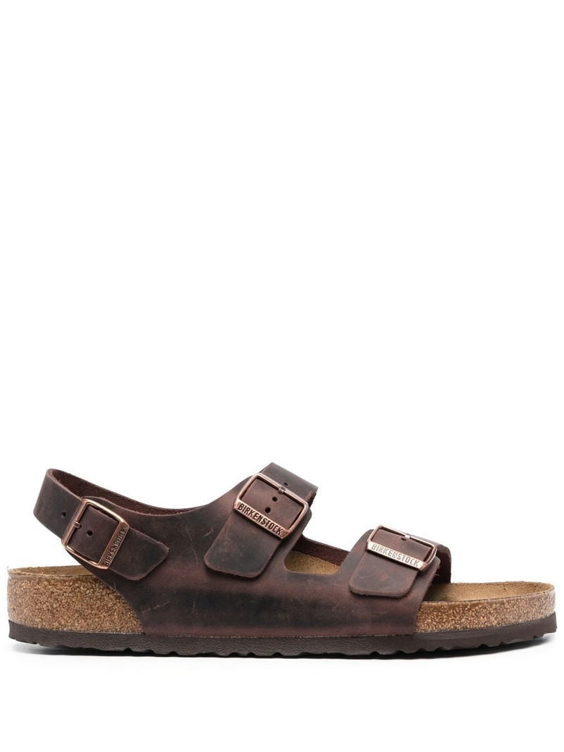 Milano double-strap slingback sandals 1