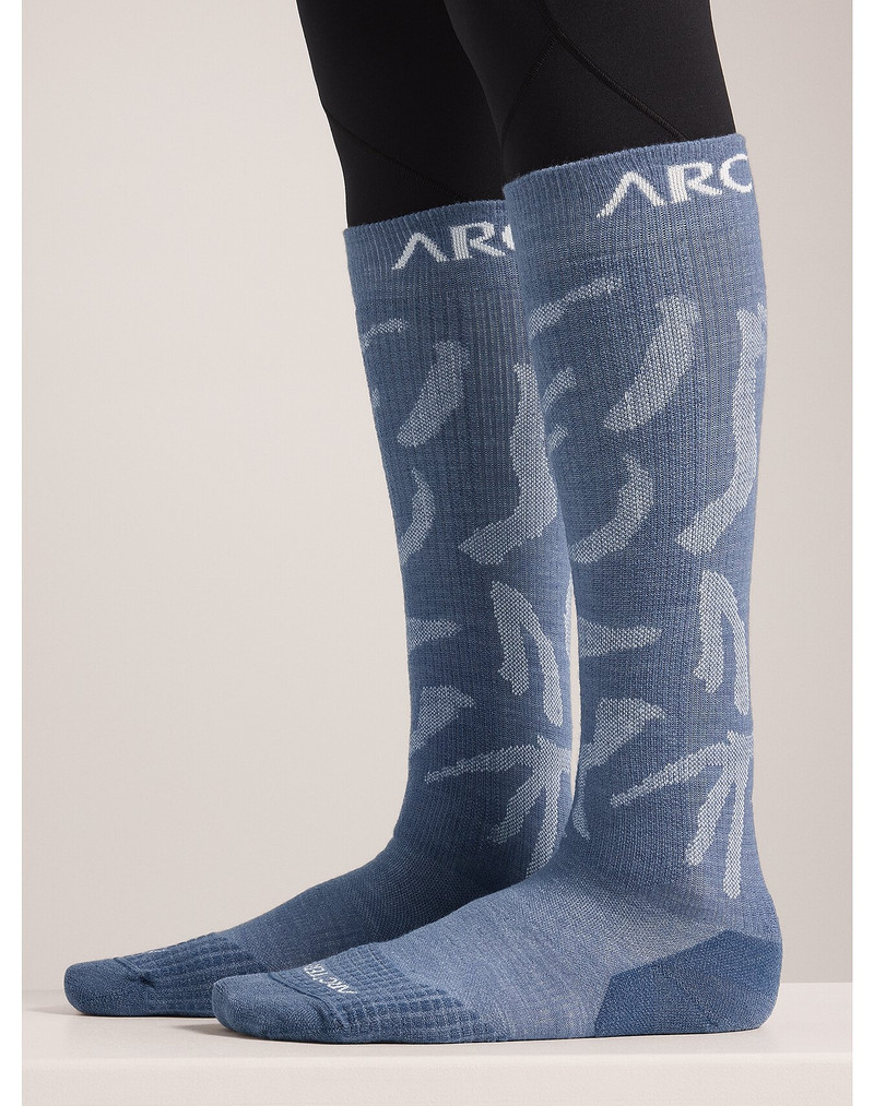 Merino Wool Grotto Ski Sock 4