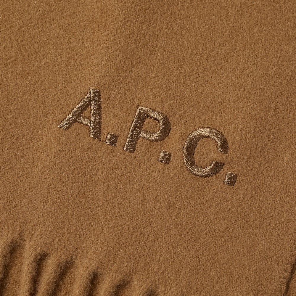 A.P.C. Ambroise Embroidered Scarf - 3