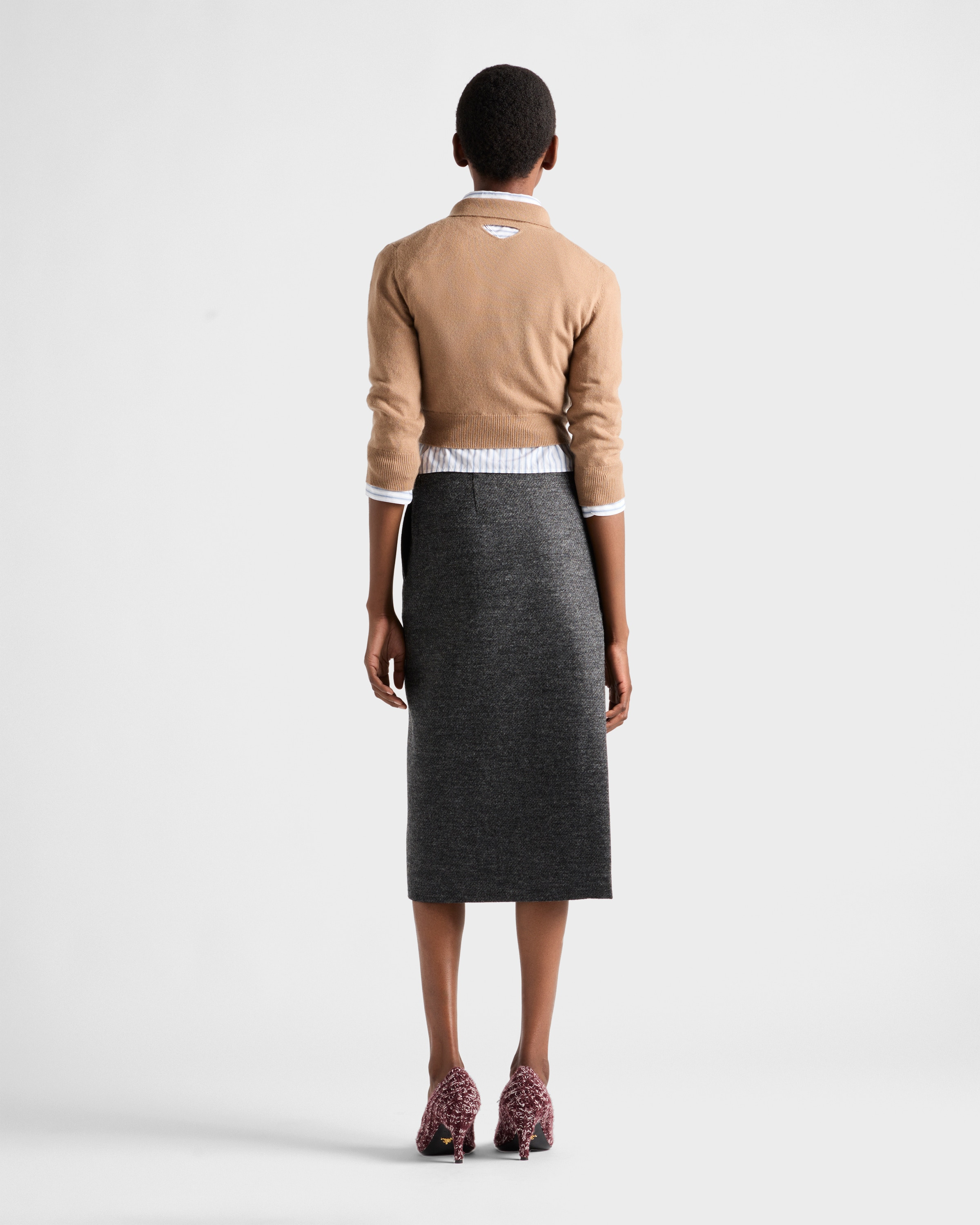 Cashmere polo sweater - 5