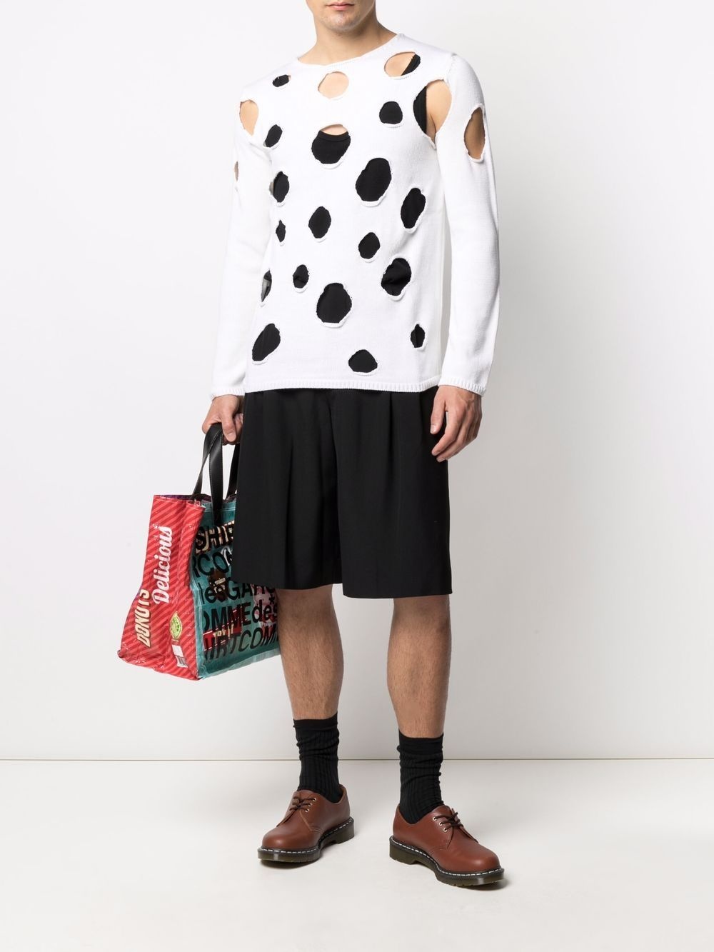 cut-out hole jumper - 3