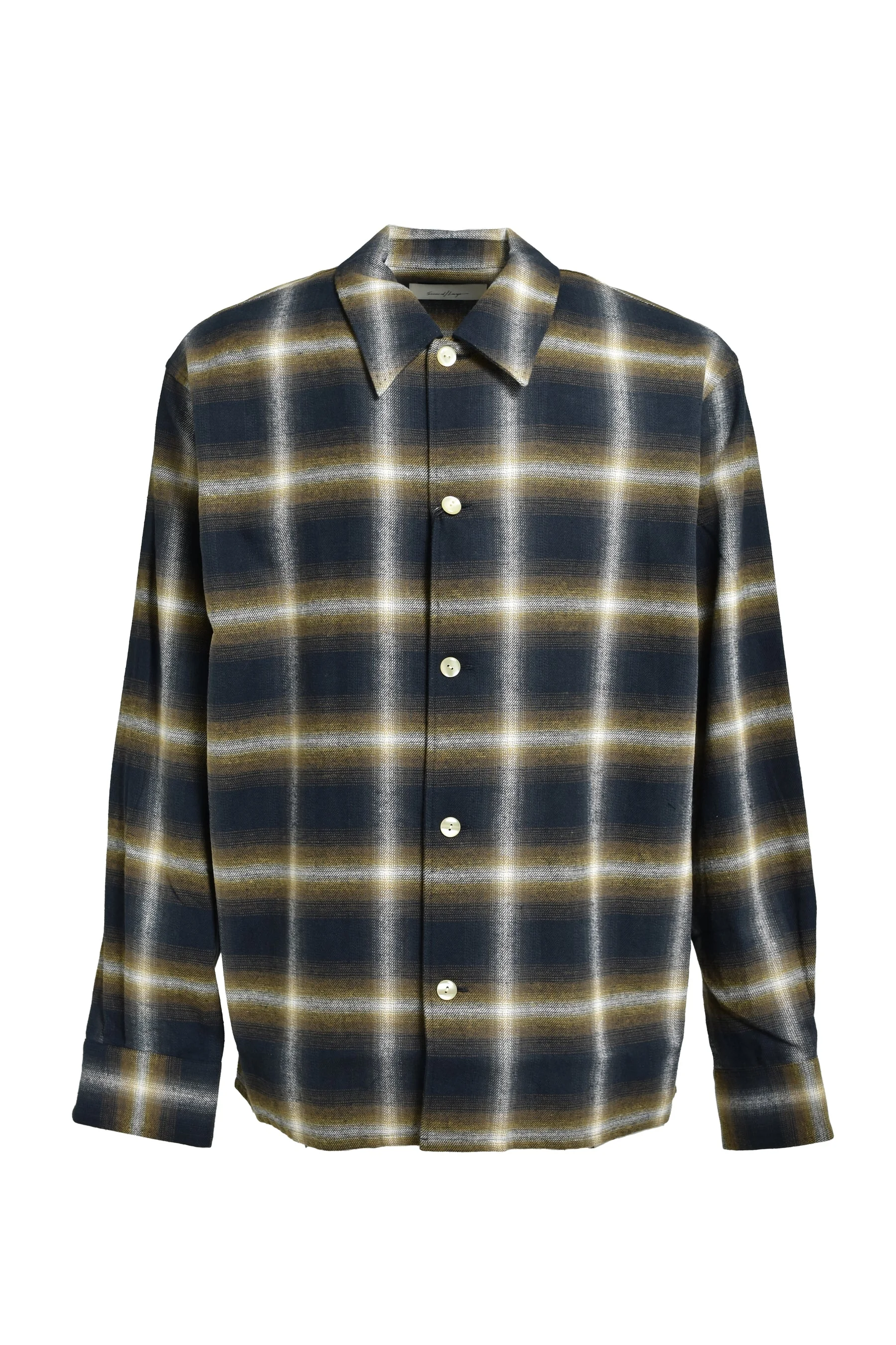 LOGAN OMBRE LS SHIRT / OLV - 1