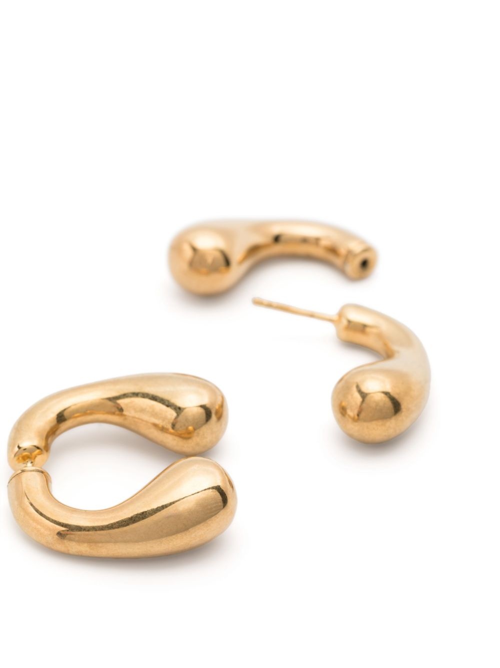 stud copper earrings - 3