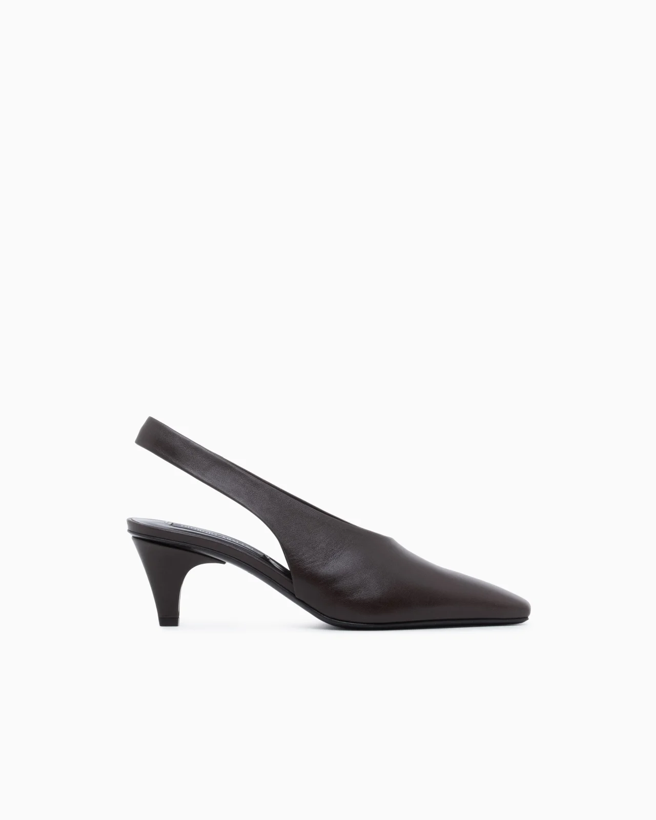 DECOLLETE SHOE LEATHER LINING AND LEATHER SOLE - 1