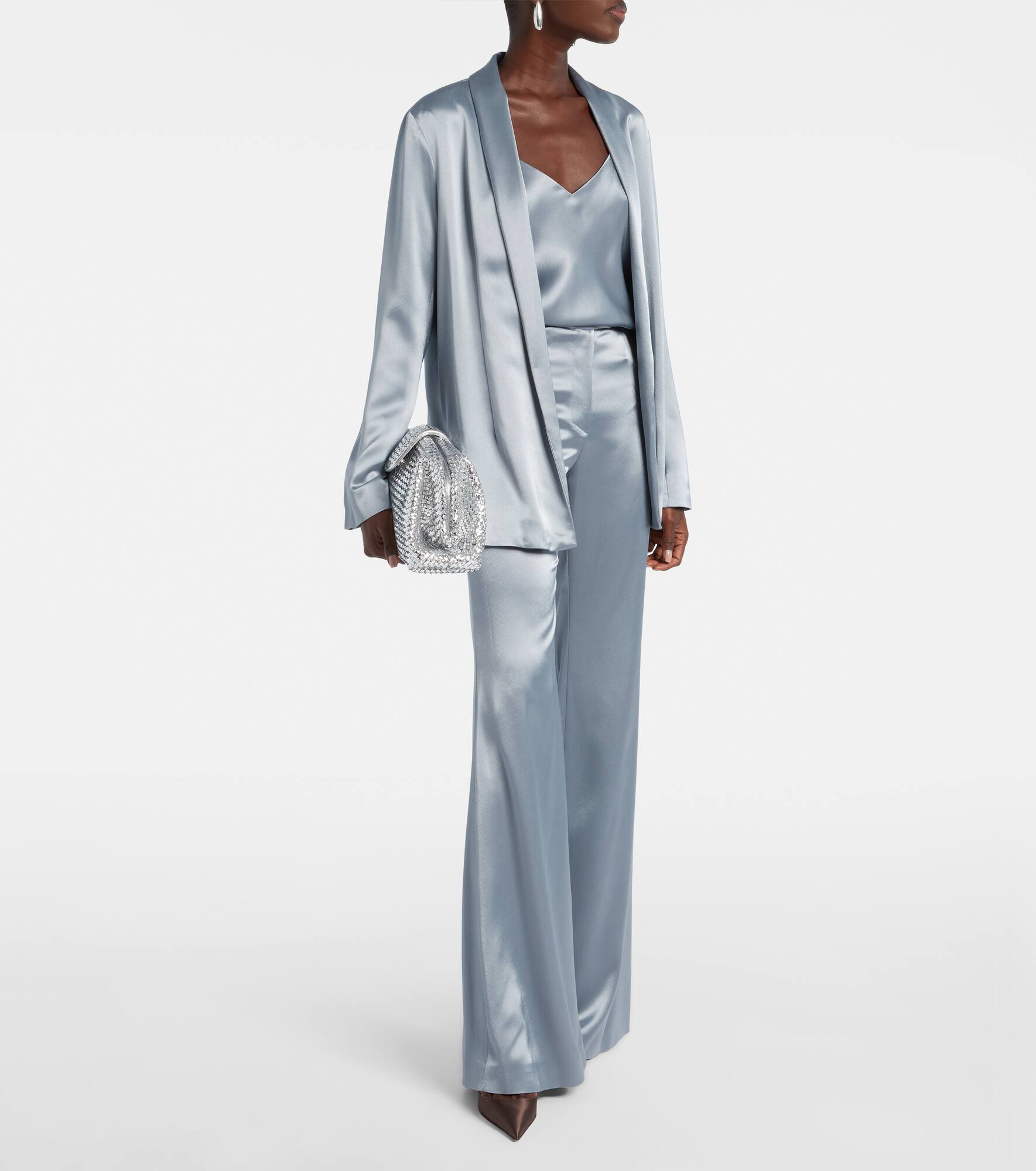Julianne satin blazer - 2