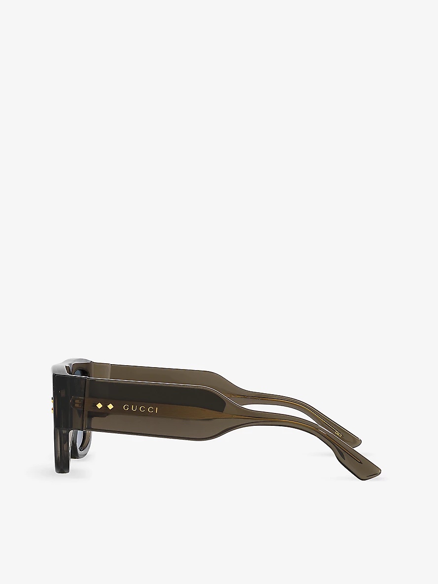 GC002018 GG1262S rectangle-frame acetate sunglasses - 5