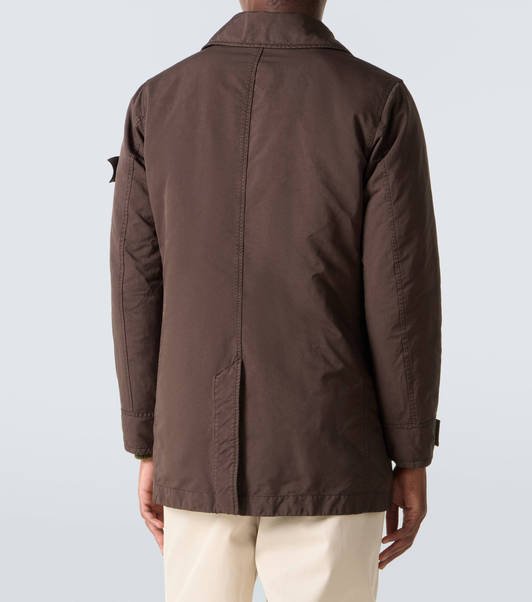 Ghost single-breasted car coat - 4