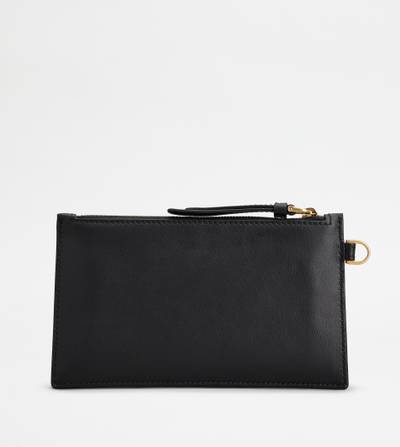 Tod's KATE POUCH IN LEATHER SMALL - BLACK outlook