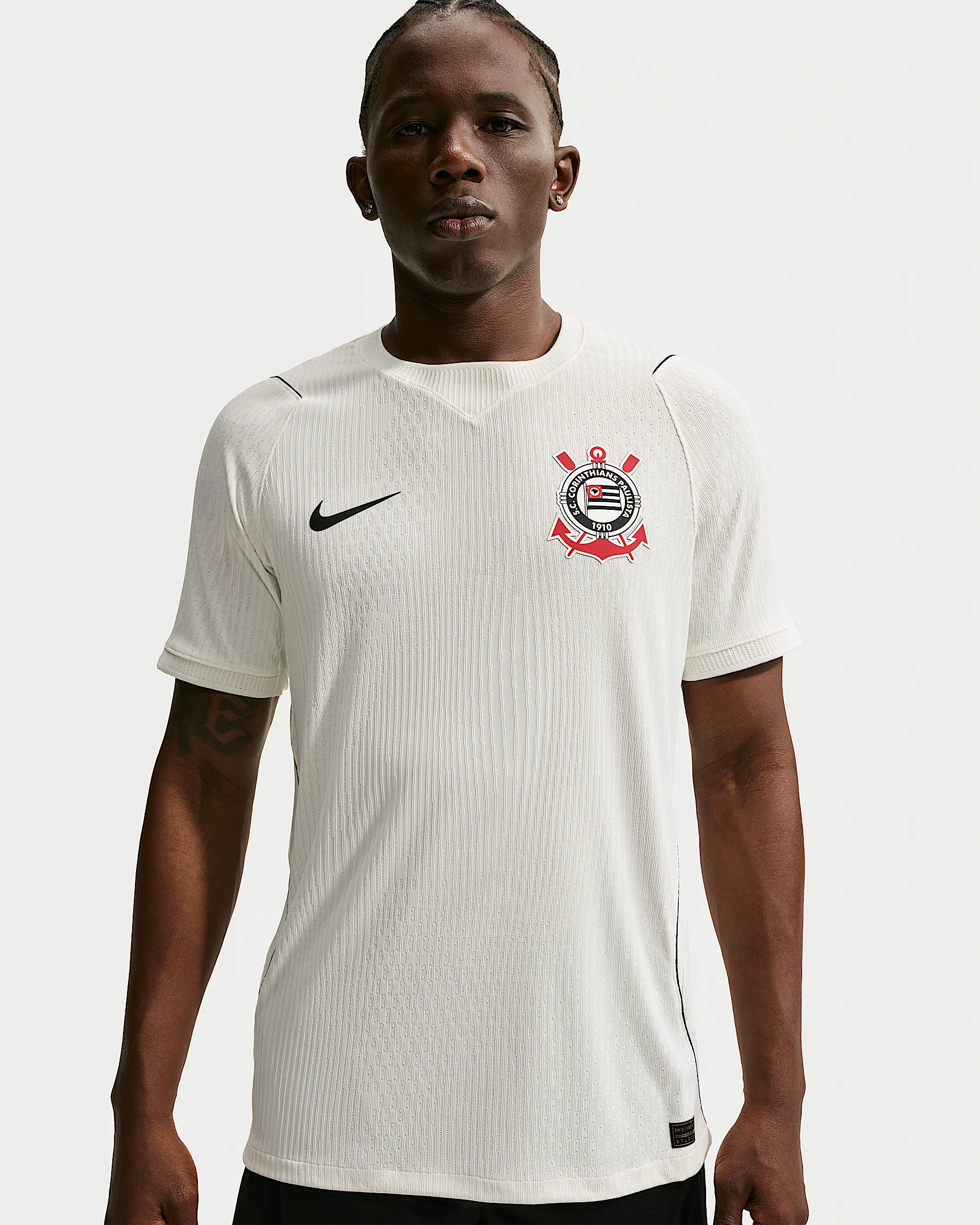 S.C. Corinthians 2026/27 Match Home Men's Nike Aero-FIT Soccer Authentic Jersey - 1