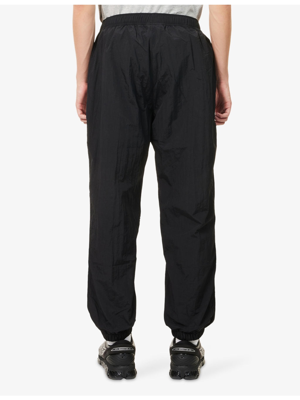 Small Arch Logo-Print Woven Track Bottoms - 4