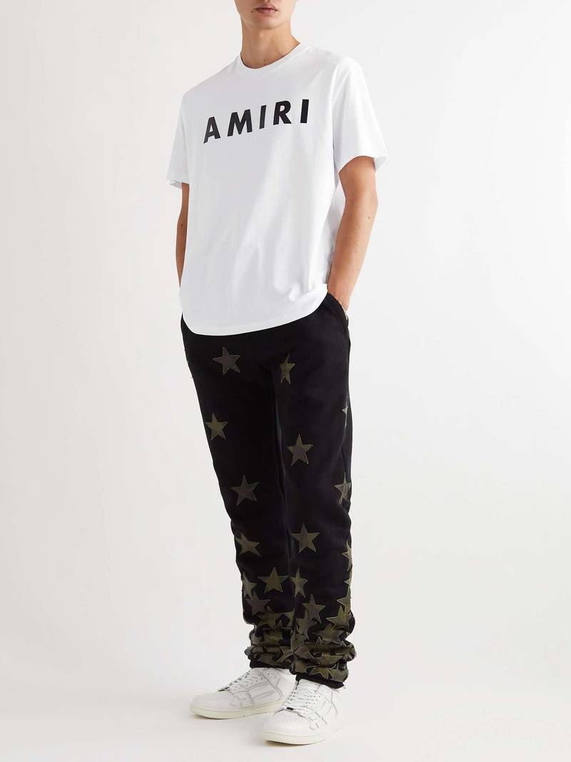 AMIRI Logo-Print Cotton-Jersey T-Shirt outlook