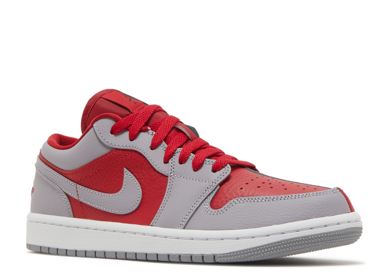 WMNS JORDAN 1 LOW SE 'SPLIT - GYM RED CEMENT GREY' - 2