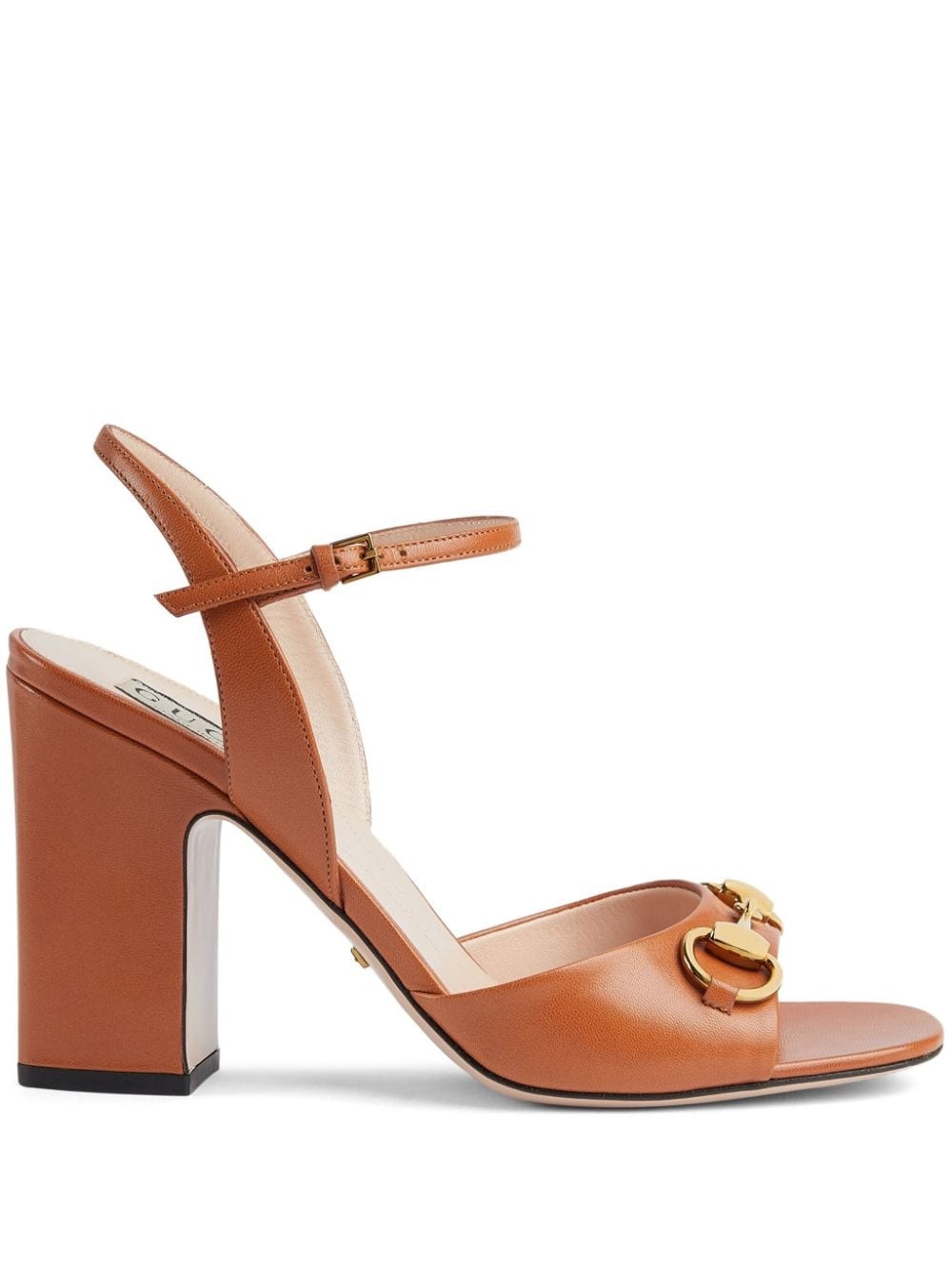 Horsebit leather sandals - 1