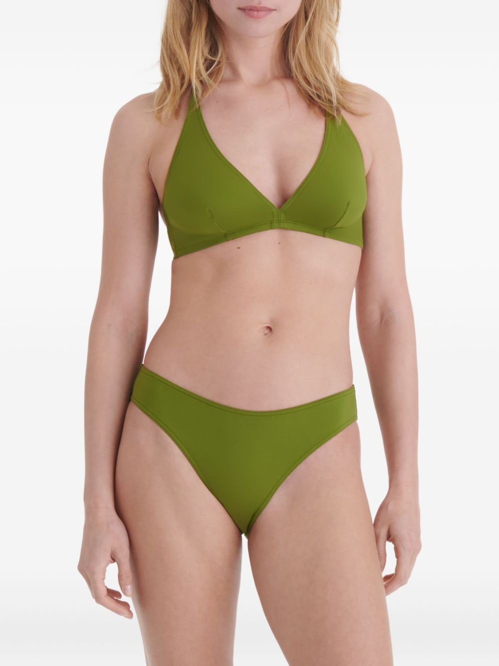 Gang  tie-back triangle bikini top - 3