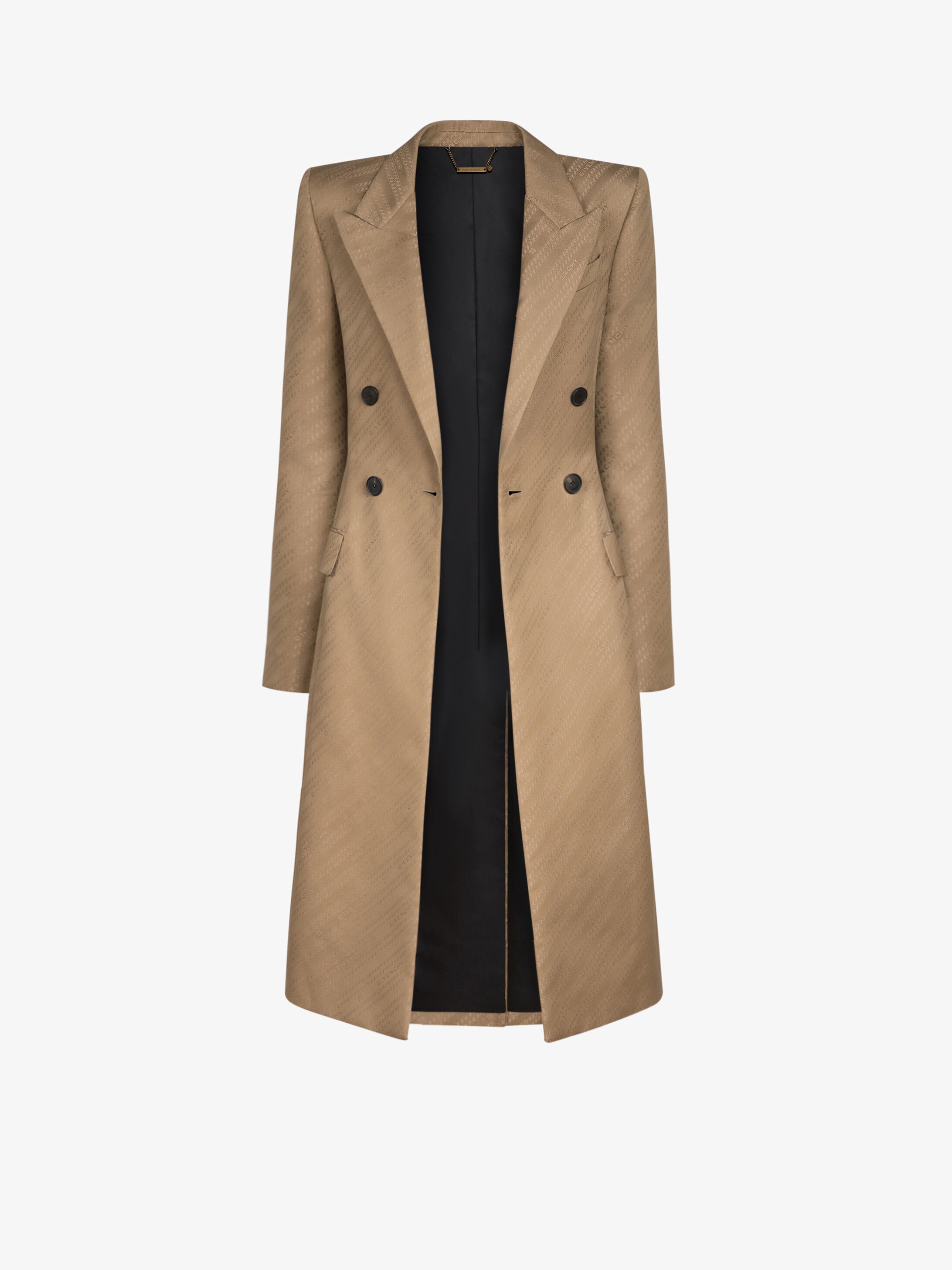 GIVENCHY Chain coat in jacquard - 5