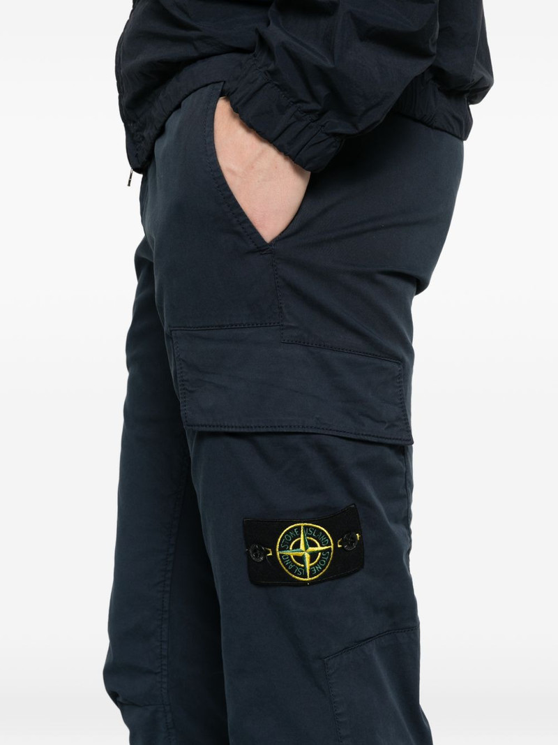 logo-patch cargo pants 5