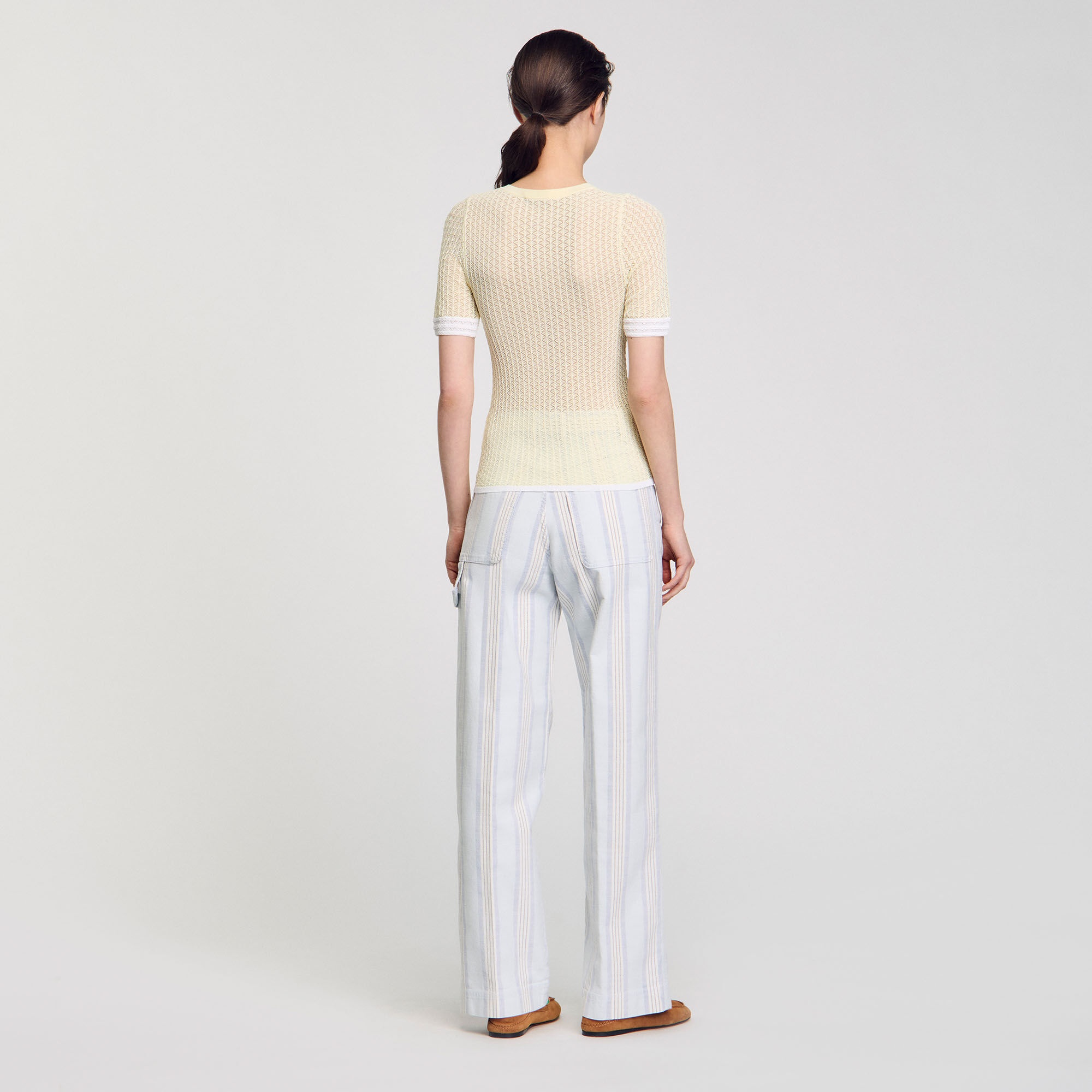 SHORT-SLEEVED SWEATER - 5