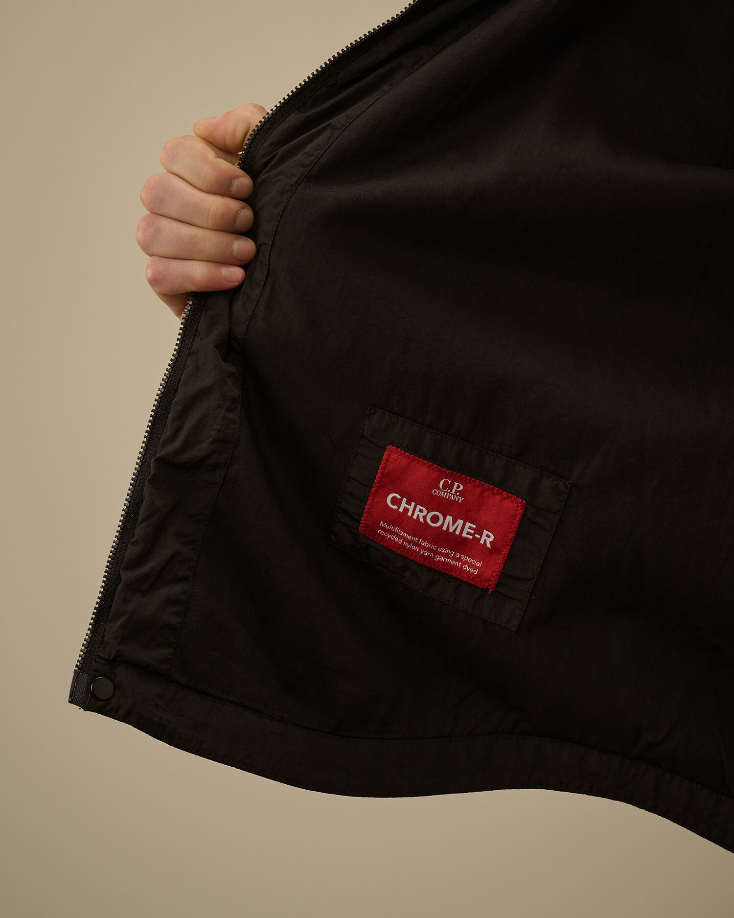 Chrome-R Lens Zipped Overshirt - 7
