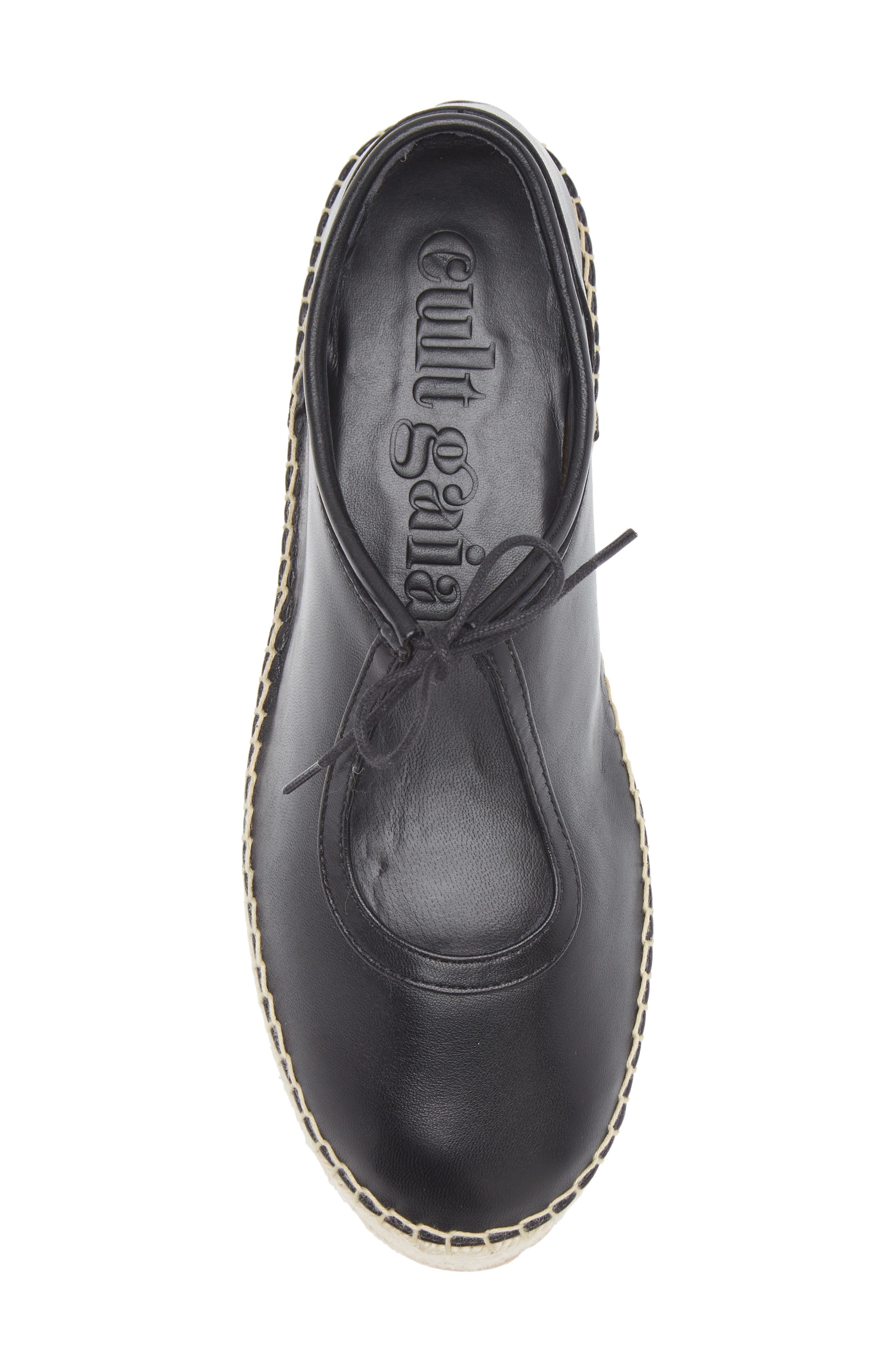 Cult Gaia Bernice Espadrille Platform Sneaker in Black at Nordstrom - 5
