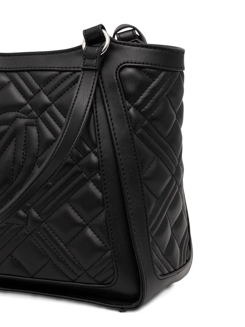 medium quilted logo tote bag - 3