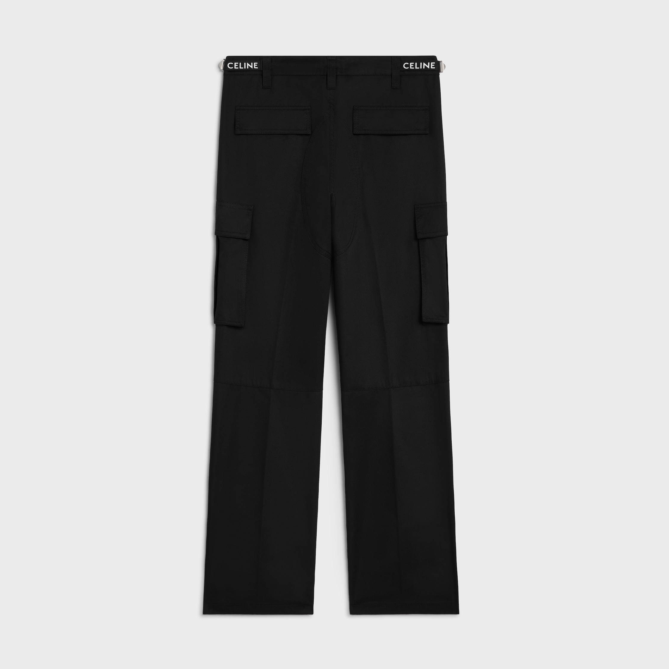 celine cargo pants in technical cotton - 2