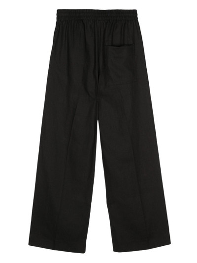 Paul Smith pressed-crease straight-leg trousers outlook