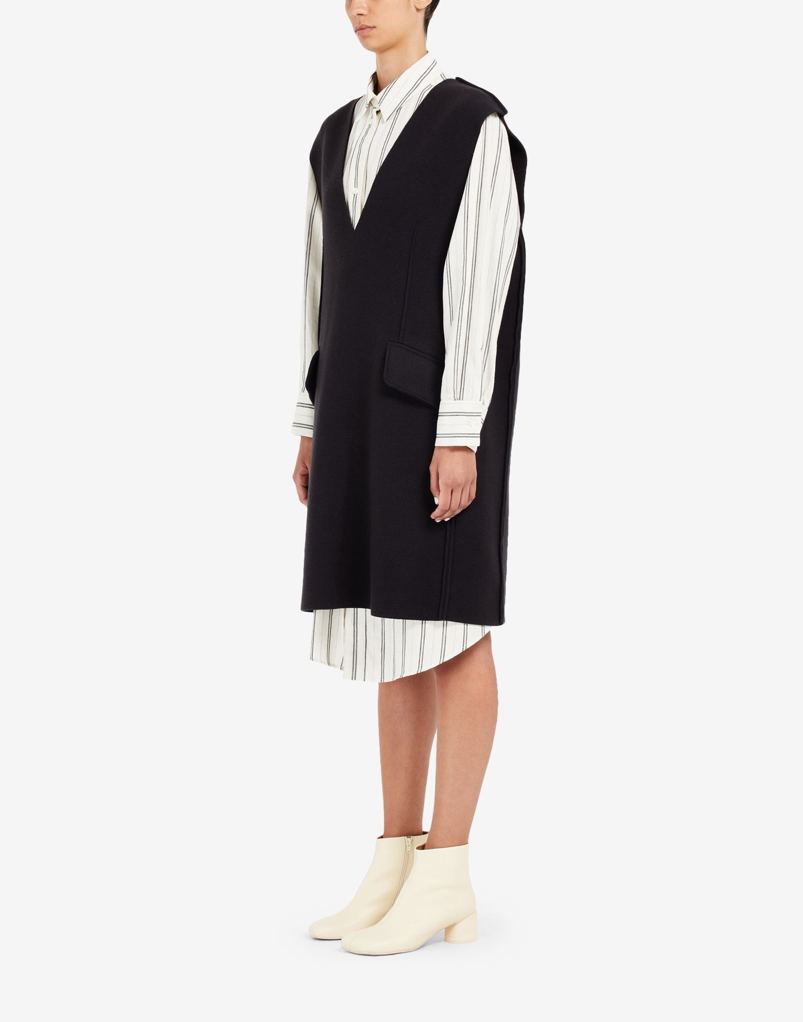 Wool sleeveless dress - 5