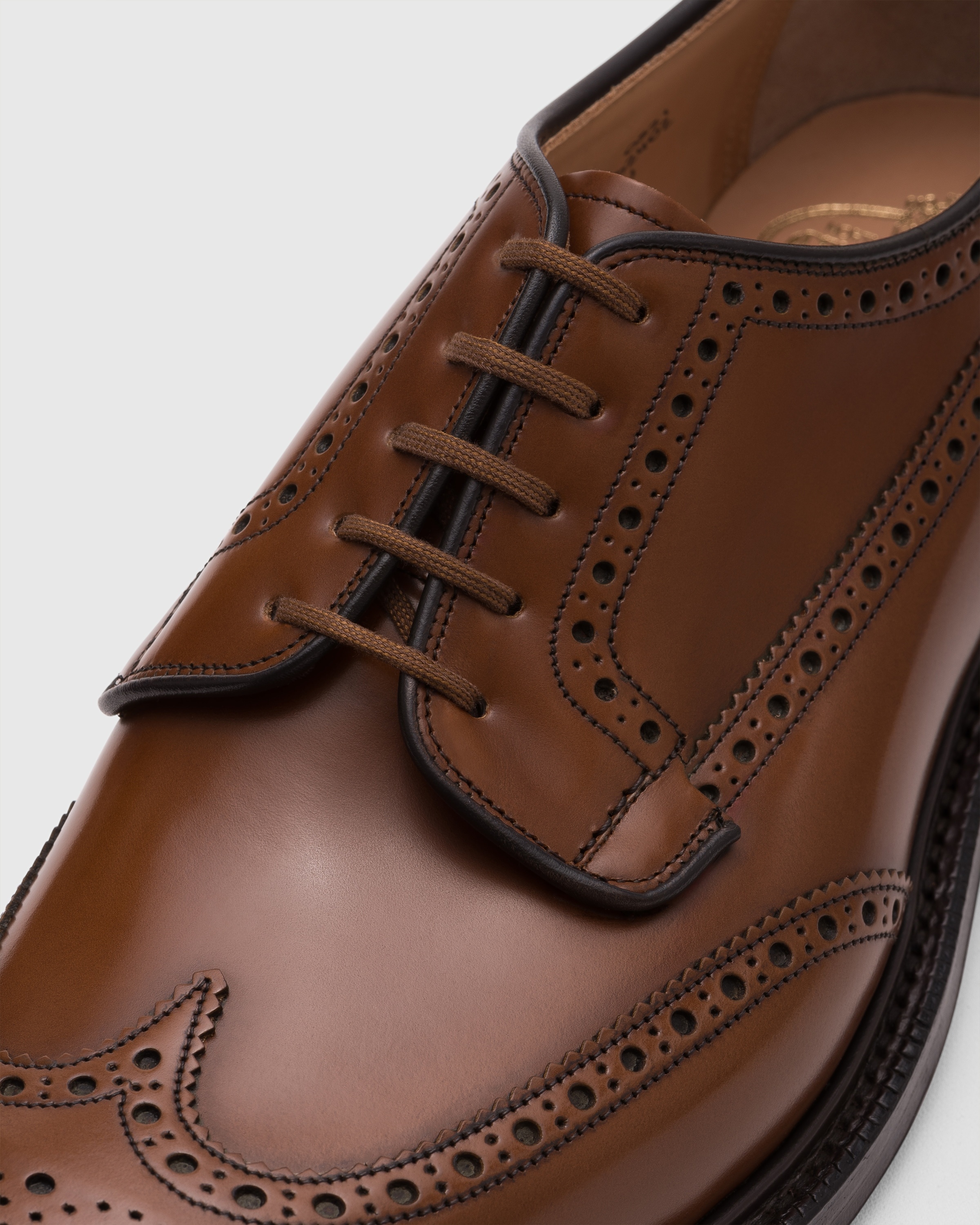 Polished Binder Derby Brogue - 3