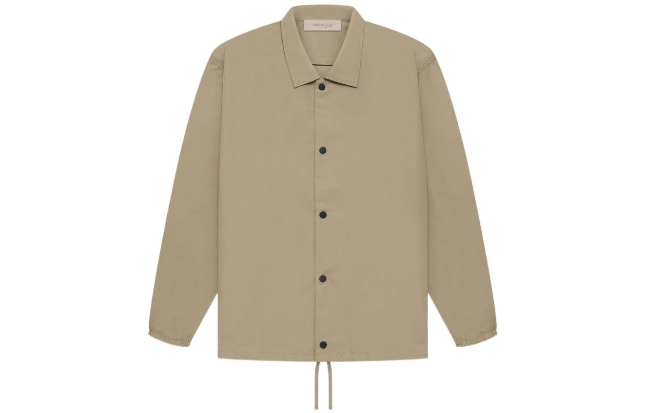 Fear of God Essentials SS22 1977 Coaches Jacket Oak FOG-SS22-929 - 2