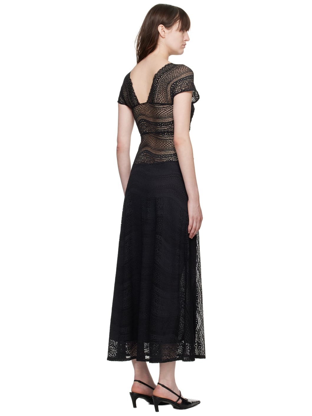 SSENSE Exclusive Black Sassen Maxi Dress - 3