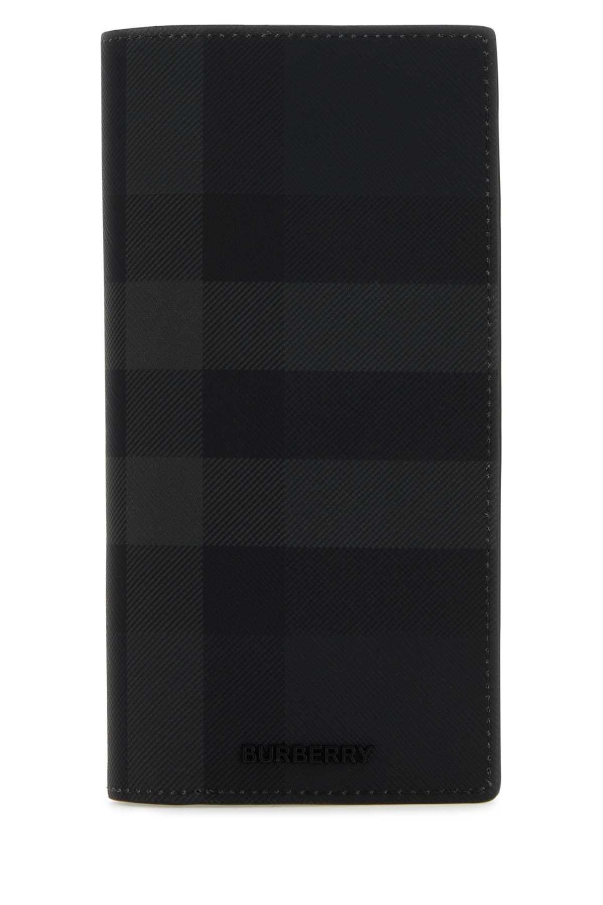 Burberry Men Printed E-Canvas Wallet - 1