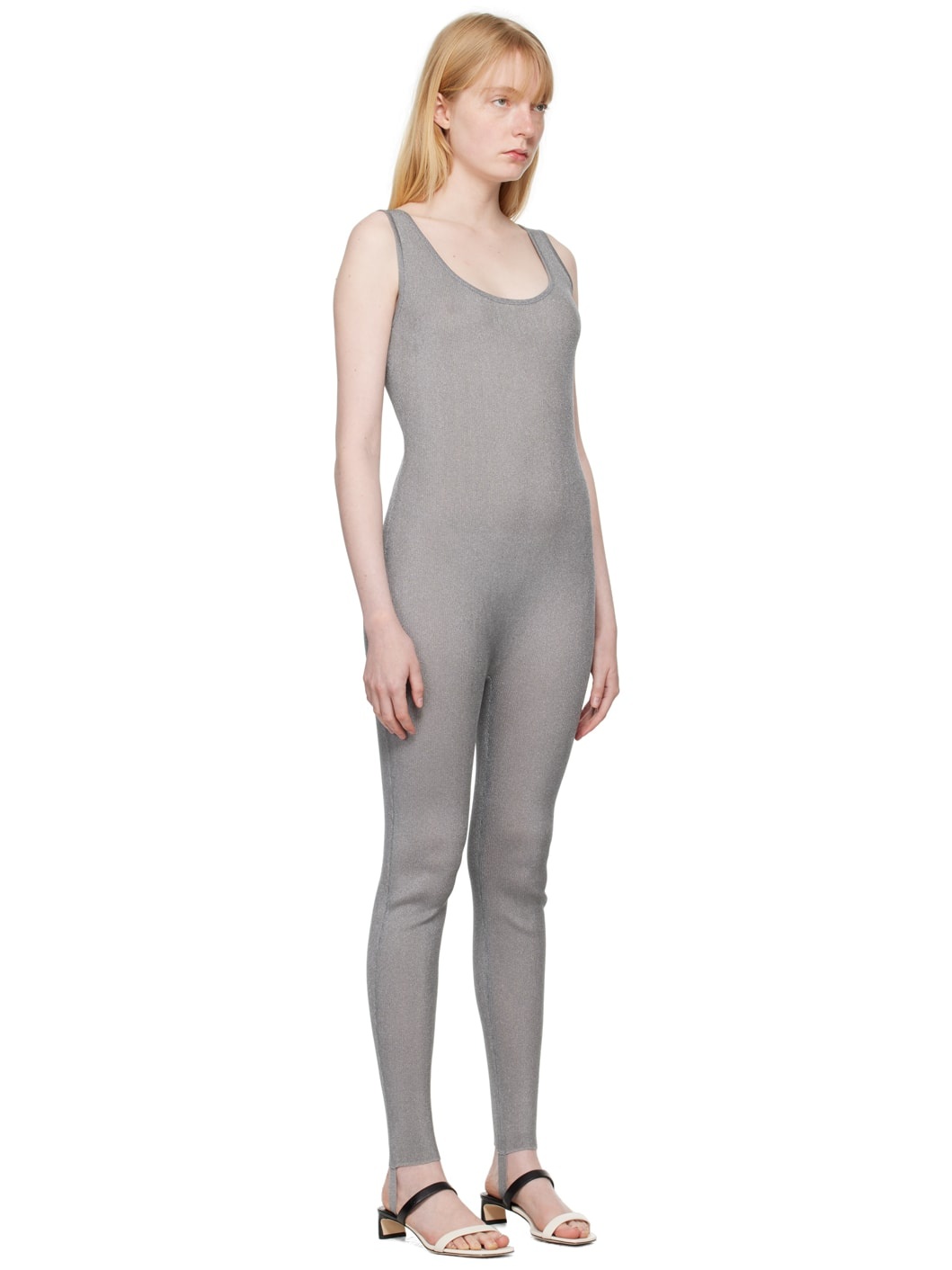 Silver Stirrup Bodysuit - 2