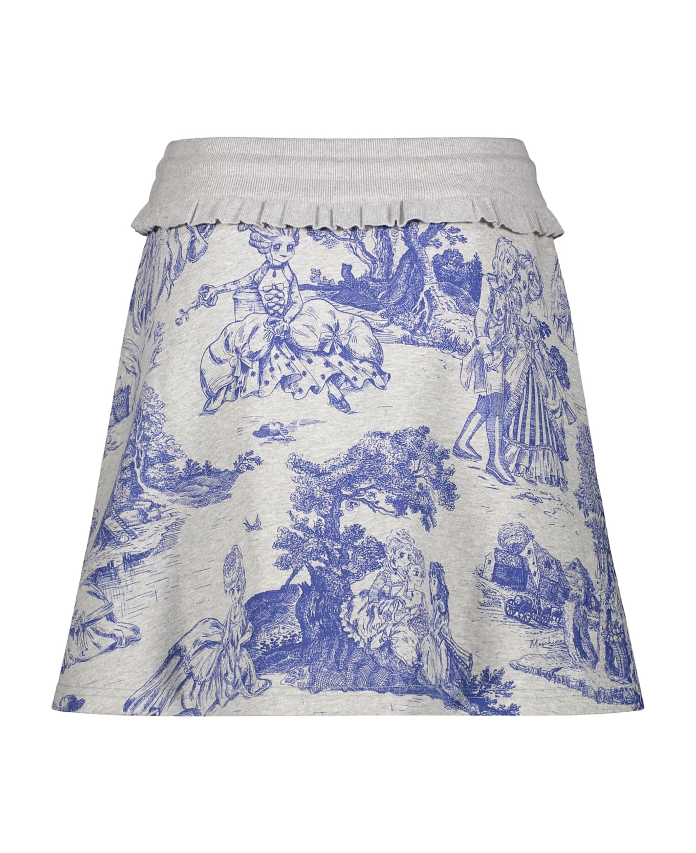 Printed Cotton Skirt - 2