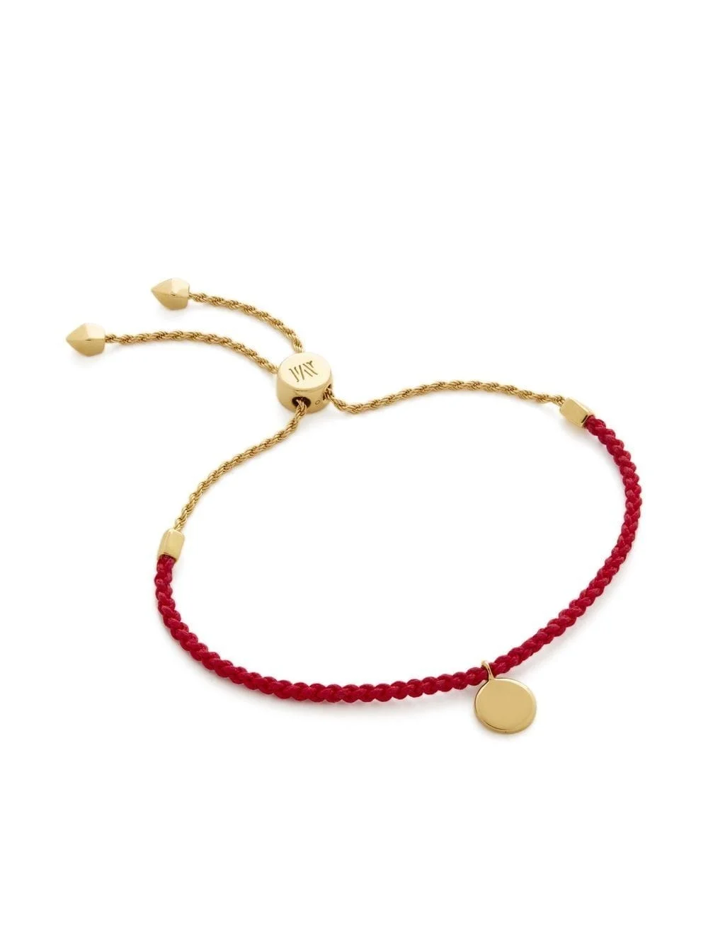 logo-plaque friendship bracelet - 1