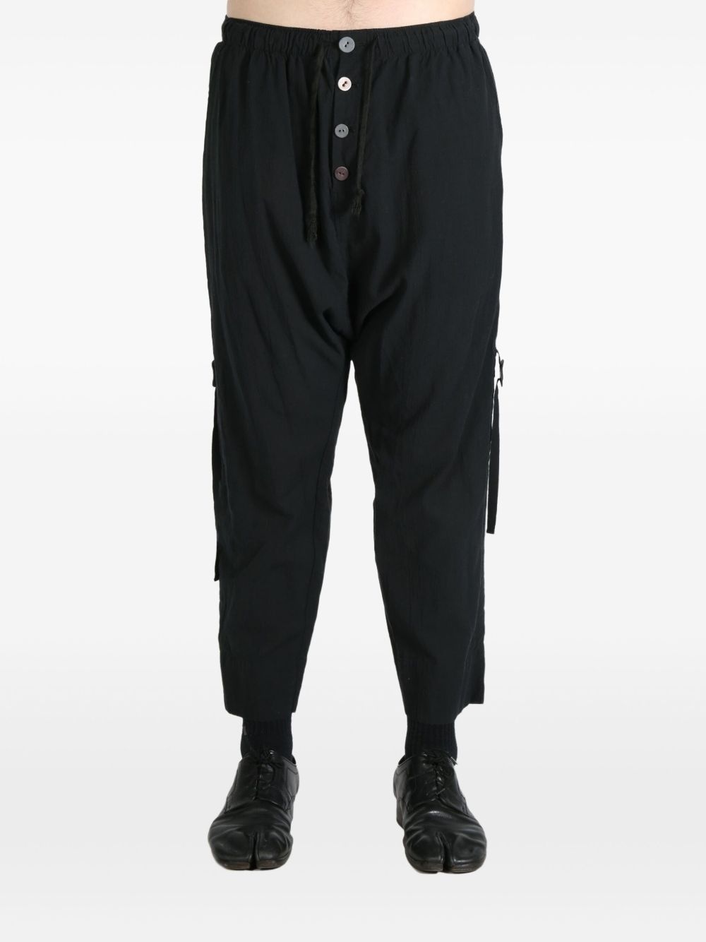 cropped tapered trousers - 2