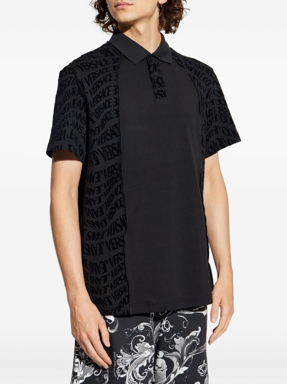 logo-detailing polo shirt - 3