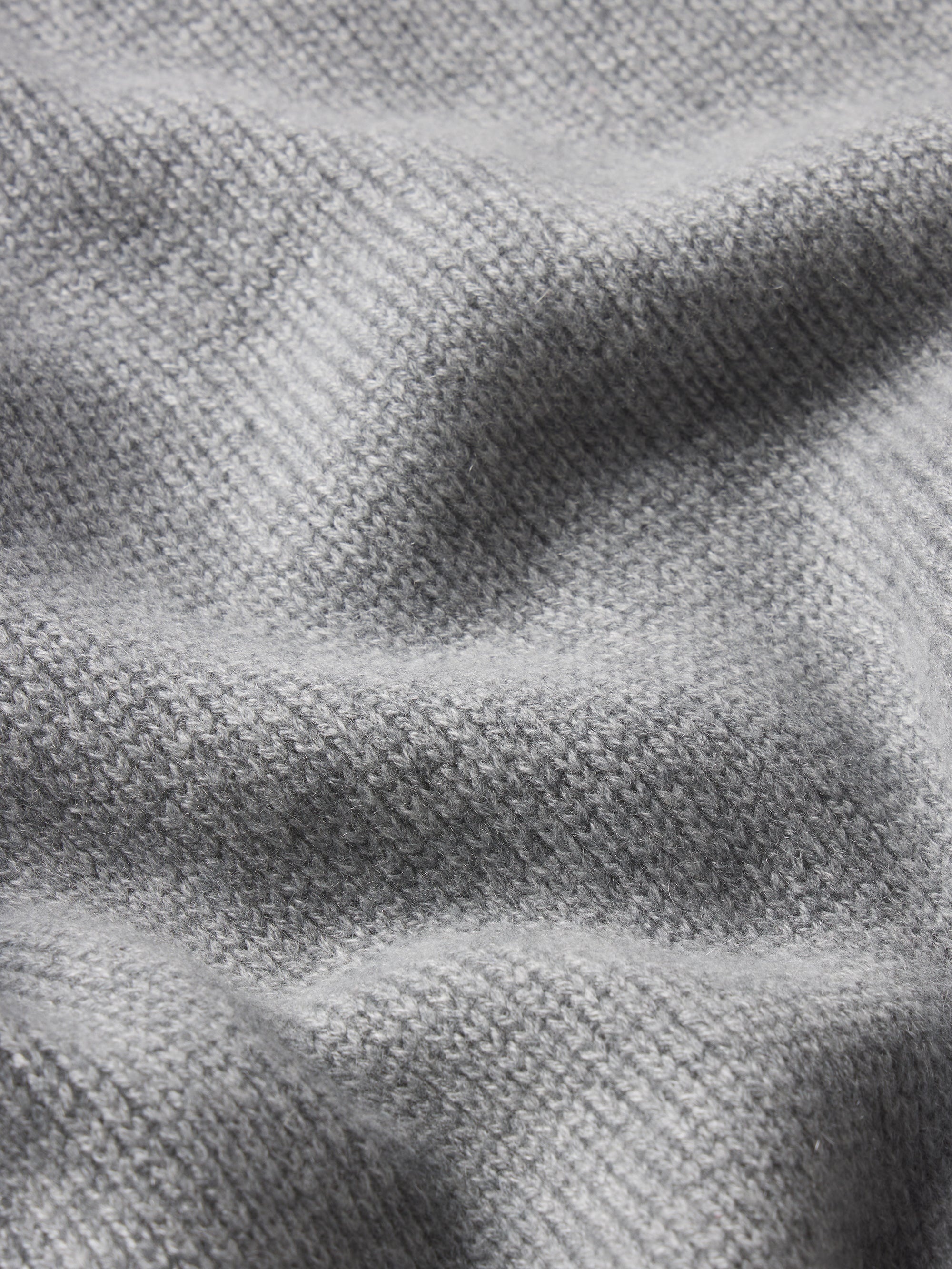 Sotheby's Unisex Cashmere Sweater in Grey Melange - 3