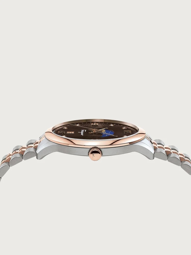 FERRAGAMO DUO MOONPHASE WATCH - 3