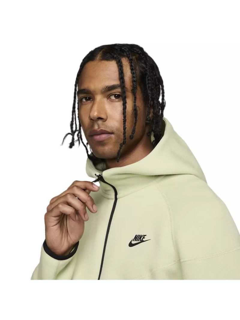 Men's Tech Fleece Full-Zip Windrunner Hooded Jacket - Olive 3