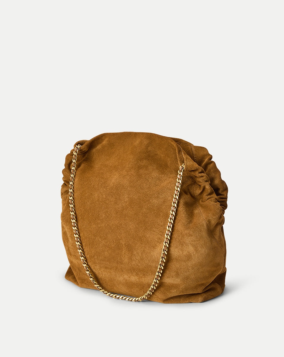 SUEDE VERONICA BEARD SLOUCH SHOULDER BAG - 5