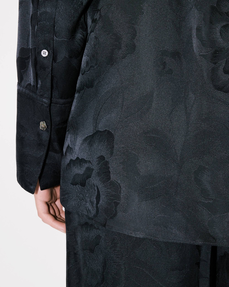 'KENZO Peonies' shirt in silk viscose 7