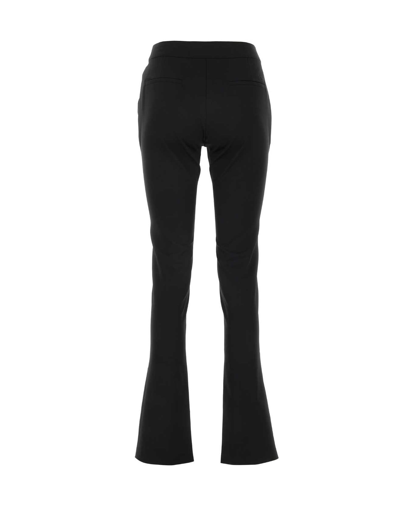 Black Wool Pant - 2